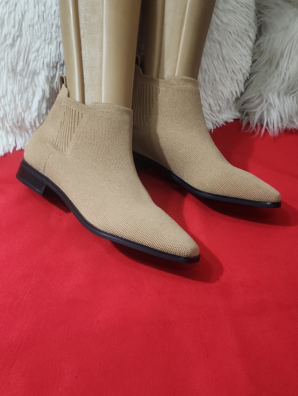 Vivaia Square-Toe Water-Repellent Ankle Boots (Ryan Pro)